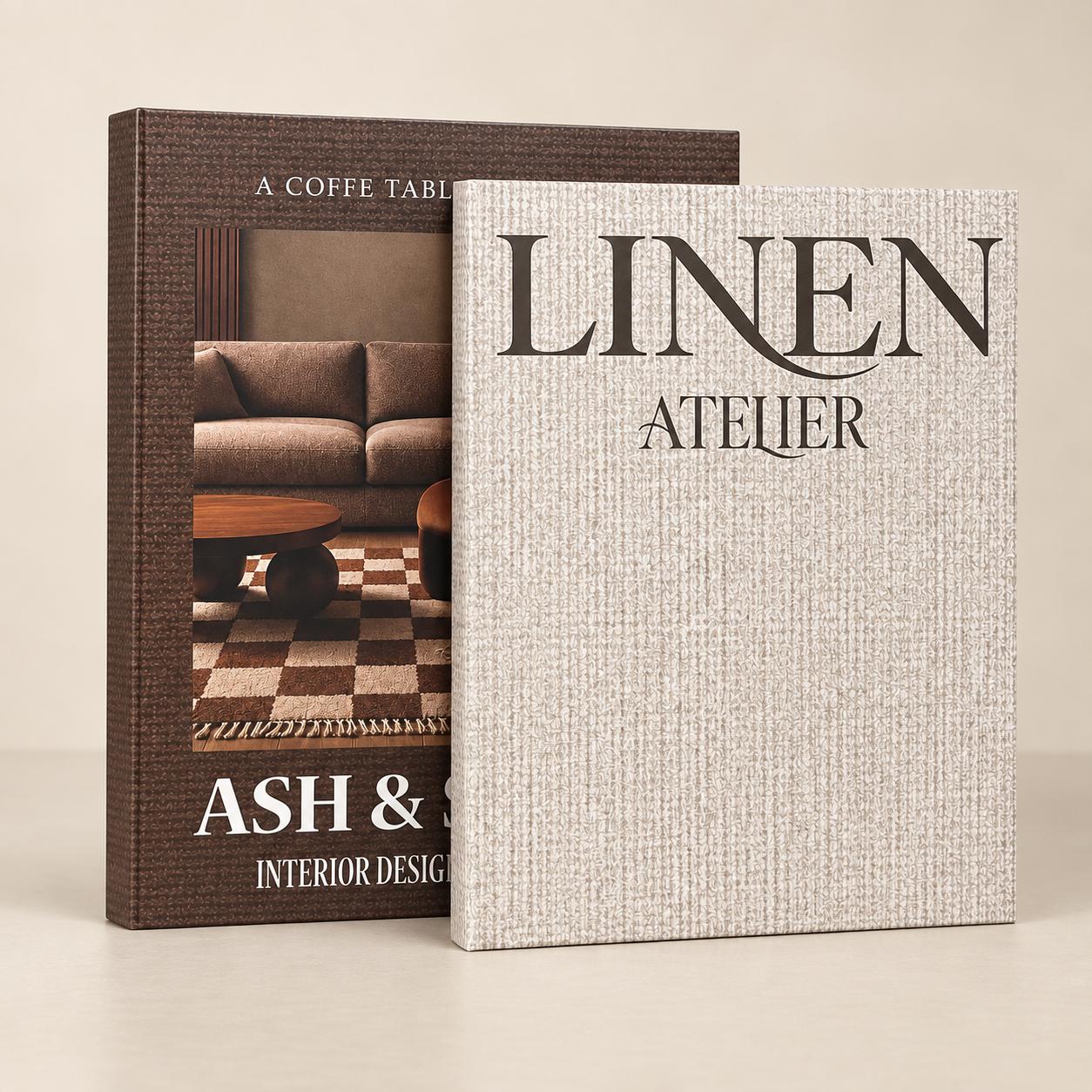 Linen Atelier & Ash Smoke Kutu